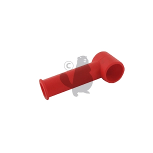 caoutchouc de protection de câble de batterie de couleur rouge origine stiga.