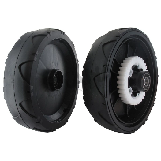 roue plastique ø 180mm livrée sur roulements origine stiga.