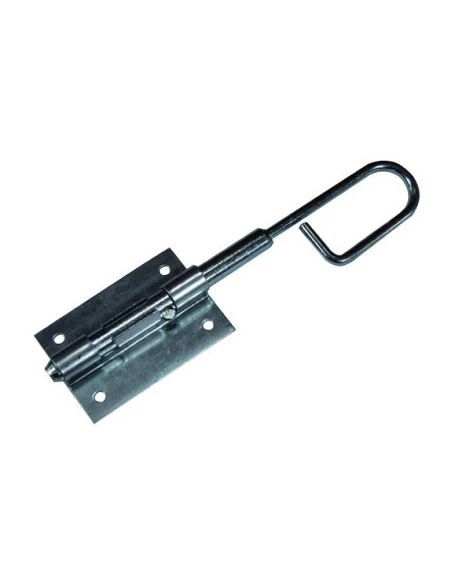 Verrou pistolet à douille zingué 16 x 400