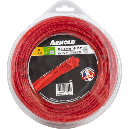 fil nylon arnold torsadé 36 m x 3,30 mm.