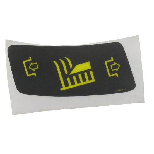 autocollant embrayage de lame stiga origine 114357431/1, 1143574311.