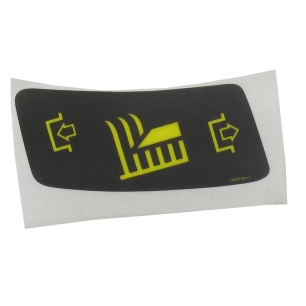 autocollant embrayage de lame stiga origine 114357431/1, 1143574311.