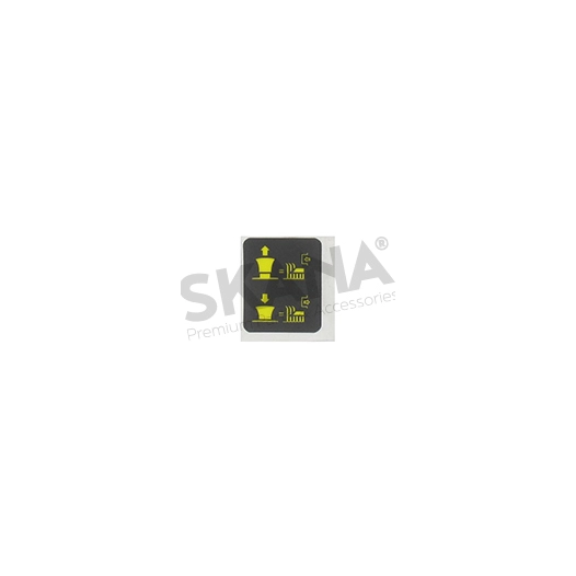 autocollant bouton d'embrayage origine stiga. 114361438/0, 1143614380