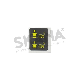 autocollant bouton d'embrayage origine stiga. 114361438/0, 1143614380