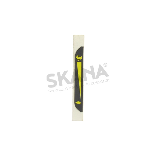 autocollant d'accélération origine stiga. 114364617/0, 1143646170