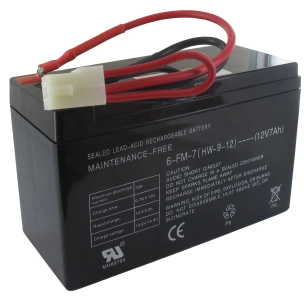 batterie 12v - 7ah pour autoportées castelgarden - stiga, origine: 118120069/0, 1181200690