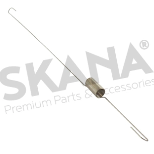 ressort de compensation de jeu sur tringle d'accélérateur moteur wbe0701, origine stiga.