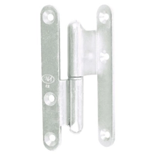 Paumelle menuiserie bois à bague coudée la loutre sedan® bg gauche 140 x 60