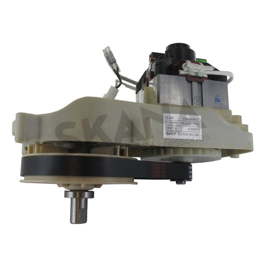 groupe moteur électrique 1600w avec système d'entrainement pour tondeuse électrique. origine stiga.