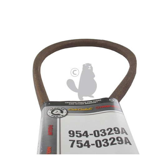 courroie trapézoïdale 754-0329a, 954-0329a origine stiga