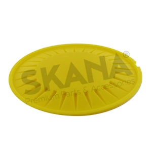 enjoliveur de roue avant jaune diamètre 170mm. origine stiga.