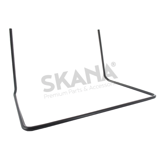 armature de bac métallique de bac pour modèles excel 50 sqb, turbo 53, combi 48, origine stiga.