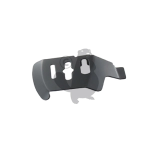 plaque de tendeur de chaine sur tronçonneuse. origine stiga.