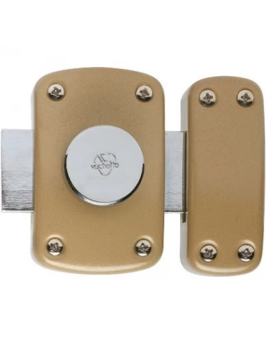 Verrou à bouton intérieur sans cylindre série cyclop verni