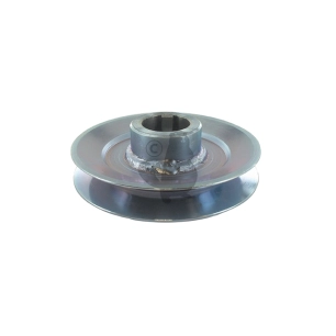poulie moteur diamètre 102 mm x 25,4 mm pour entrainement de transmission sur microtracteur origine stiga.