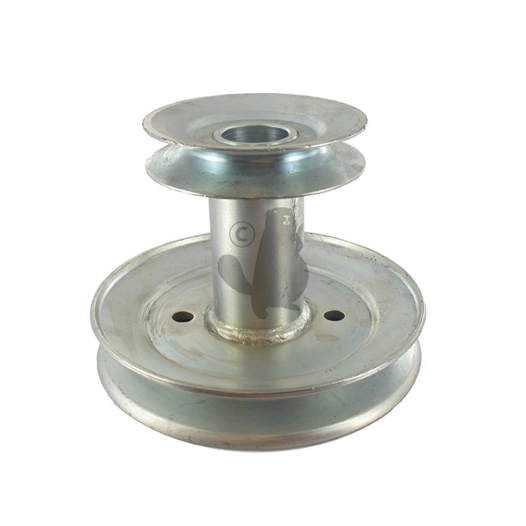 poulie double moteur pour modèle f72 boîte de vitesses mécanique. origine stiga.