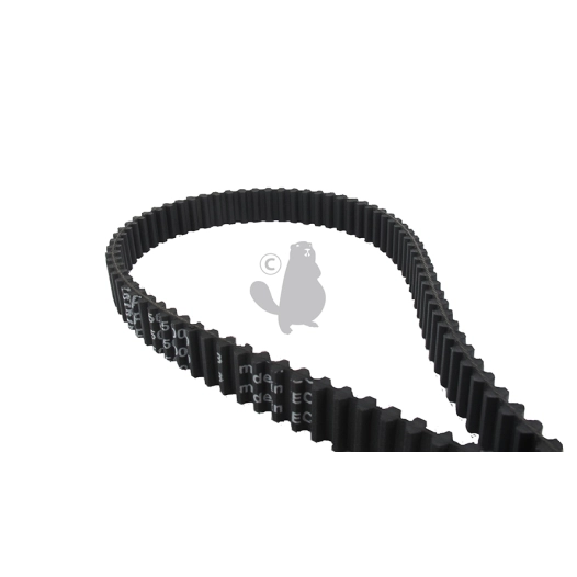 courroie double denture inter lames pour coupe 102cm. origine stiga. l: 1600mm, largeur: 20mm. remplace ds8m160020. (1350656050)