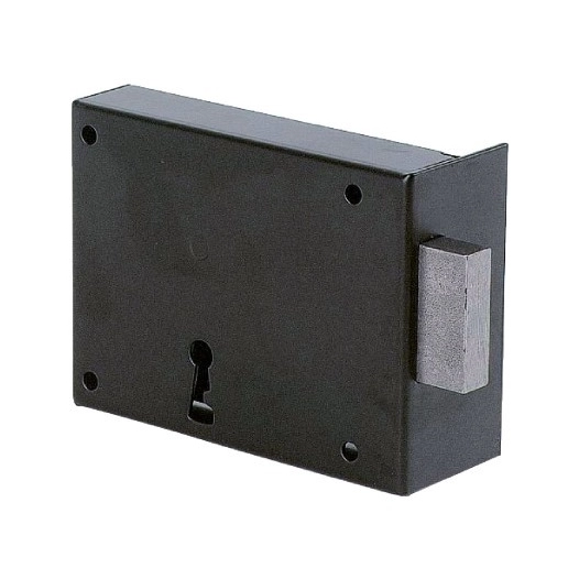 Serrure en applique pêne dormant 110 x 83 gauche