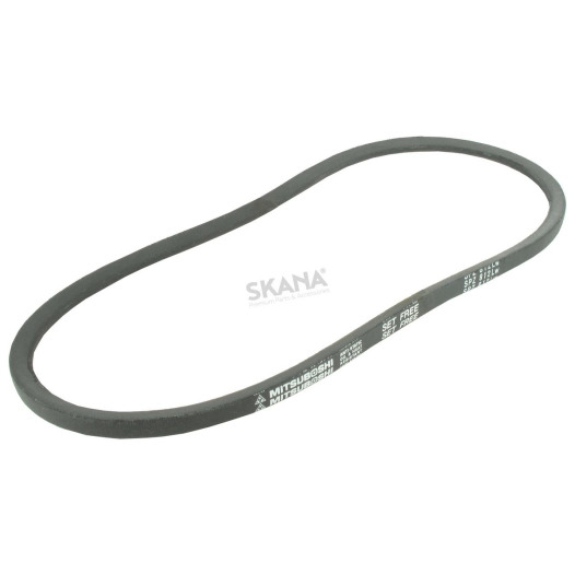 courroie lisse trapézoïdale (section 10x8mm) longueur ext: 1060mm. origine stiga. 1483-2352-01, 1483235201