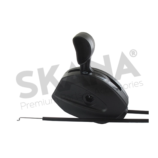 ensemble câble + poignée d'accélérarteur pour tondeuse nt53 avec moteur honda gcv190. origine stiga.