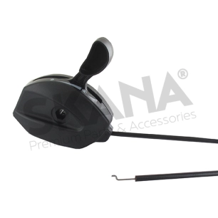 câble d'accélérateur rigide avec manette des gaz. origine stiga.