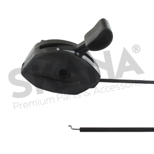 câble accélérateur rigide avec manette l1060mm, origine stiga.