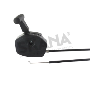 manette avec câble d'accélérateur rigide l1380 pour moteur b&s. origine stiga.