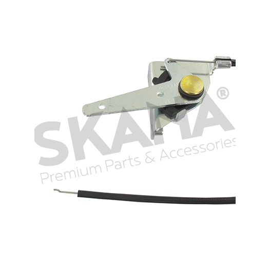 câble d'accélérateur rigide avec manette pour modèles nj et tc avec moteur ggp de 14ch, origine stiga.