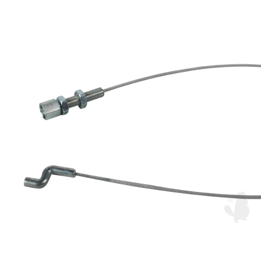 câble de soulèvement pour plateau de coupe origine castelgarden modèles j92, j98, tc102 et tc122 jusque 2000 - longueur câble: 6