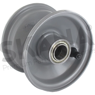 jante de roue 4'' avant livrée avec roulements. origine stiga.