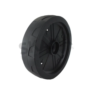 roue plastique diamètre 175mm, axe de 12mm. origine stiga.