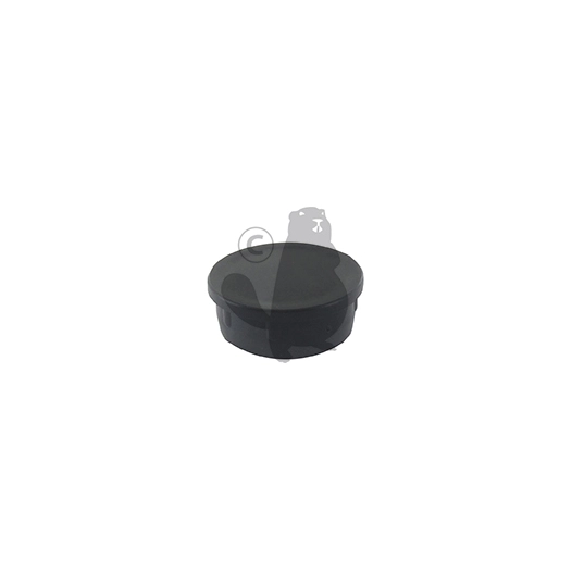 capuchon plastique noir pour tube de 34mm intérieur, origine stiga.