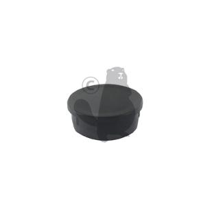 capuchon plastique noir pour tube de 34mm intérieur, origine stiga.