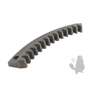 crémaillère de direction, secteur cranté origine stiga pour modèles tc122.