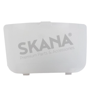 capot blanc monté sur carénage sous le siège pour modèle f72. origine stiga.