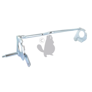 support de roue arrière origine pour tondeuses stiga modèles rl.