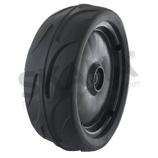 roue de tondeuse avec roulements, diamètre 210mm x 12mm origine stiga.