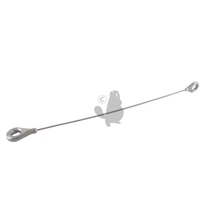 câble avec oeillet pour fixation sur panneau arrière