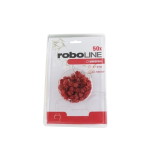 blister de 50 raccords de connexion câble/chargeur à sertir pour tondeuses robot. pour câbles de section 0,5 et 1 mm² et d'un di