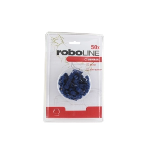 blister de 50 raccords de connexion câble/chargeur à sertir pour tondeuses robot. pour tout câble électrique de section 3,4mm et