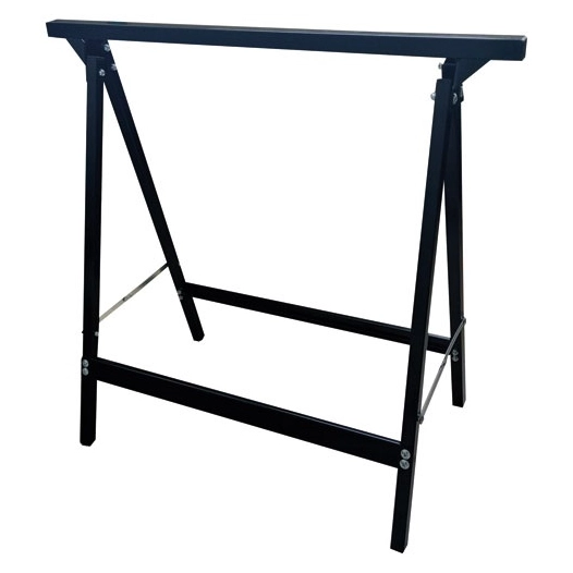 treteau pliable noir kit ã  monter - cqfd