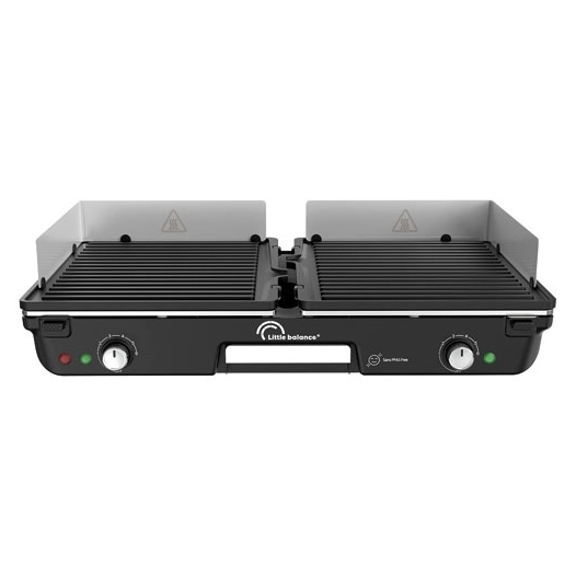 plancha dual 2000 noir inox - little balance