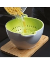 passoire et bol duo vert 24cm - m - co