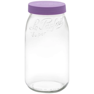 bocal stockage le parfait color vis 3 l violet - berlin packaging france