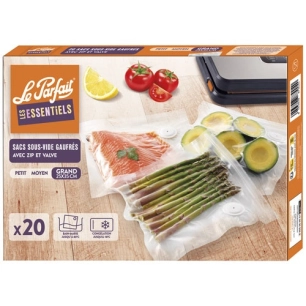 lot 20 sacs zippã©s avec valve sous-vide 25x35? le parfait - berlin packaging france