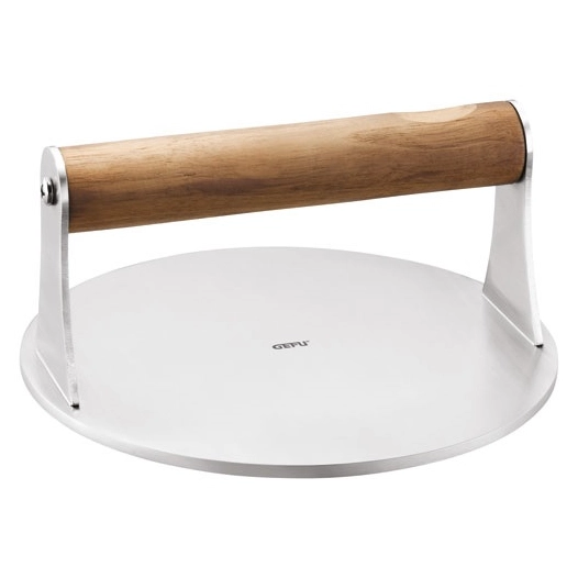 presse hamburger smash bbq inox bois - gefu
