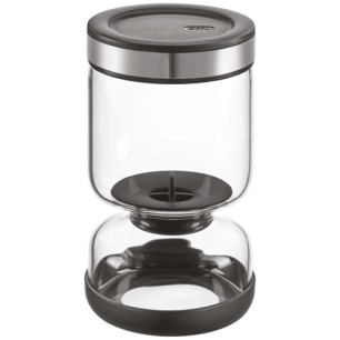 bocal egouttoir lavina 900ml verre inox - gefu