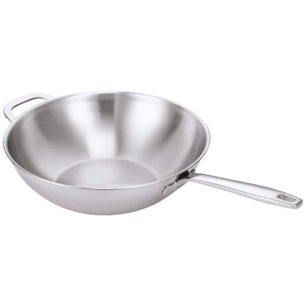 maestro poele wok inox 30cm multiplis - beka