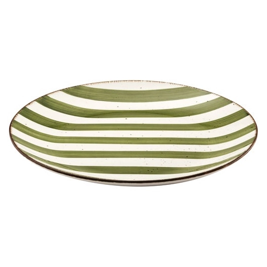 assiette plate sauge rivage - amefa medard de noblat