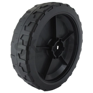 roue plastique diamètre 190mm, livré sans bagues. origine stiga.